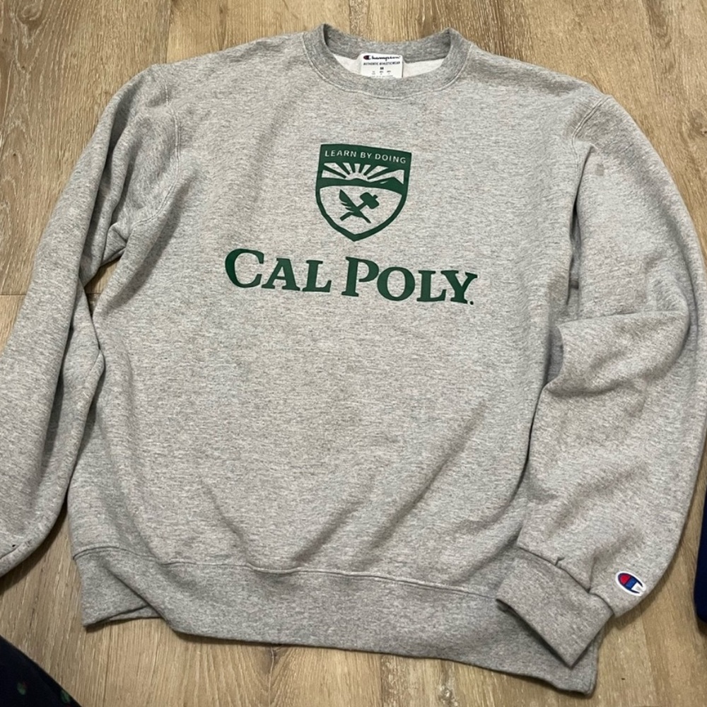New grey Cal Poly sweatshirt